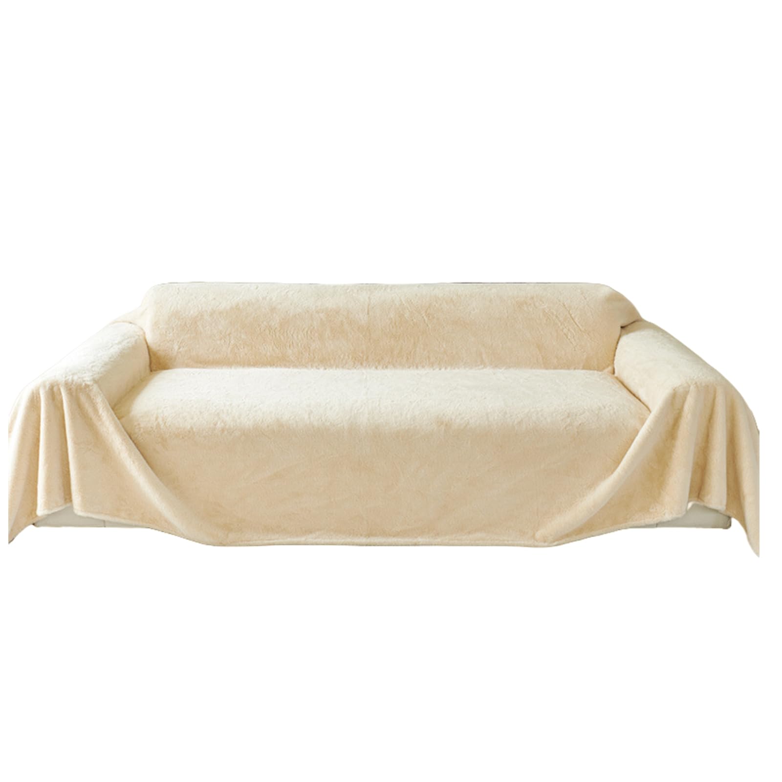 Nucelit Plush Sofa Towel for Home, Soft Touches NonSlip Couch CoversFurniture Protections Pet Friendly Sofa Cloth Antislip Protectors