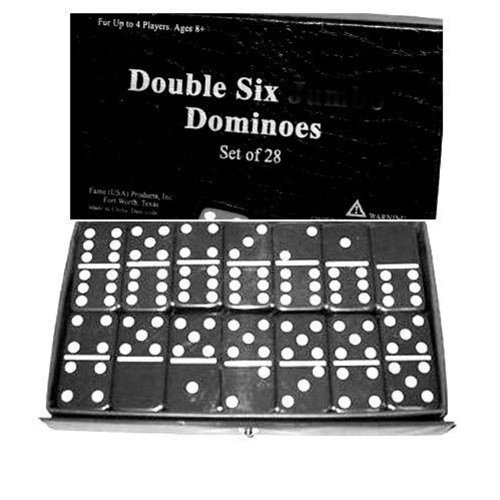 Set Premium de Dominó Doble Seis en Estuche Deluxe