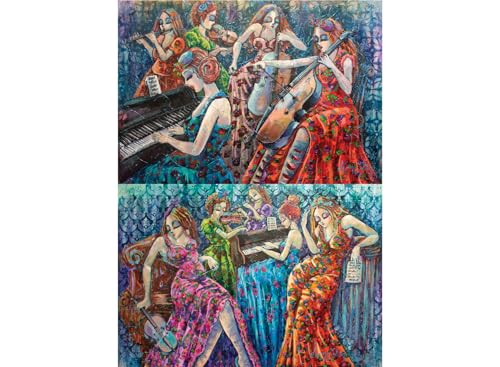 Puzzle Anatolian - Derya Yildiz: Colorful Notes, 2x500 piese (3612)