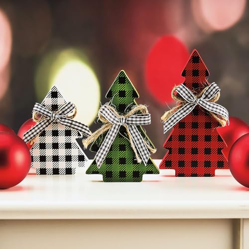 Lillian-Vernon-Buffalo-Plaid-Wooden-Christmas-Tree-Table-Shelf-Sitter-Sign-Seasonal-Tabletop-Decorations-Rustic-Indoor-Home-Decor-55-Tall-MDF-Wood-Set-of-3 Lillian Vernon Buffalo Plaid Wooden Christmas Tree Table Shelf Sitter Sign Seasonal Tabletop Decorations Rustic Indoor Home Decor 55 Tall MDF Wood Set of 3