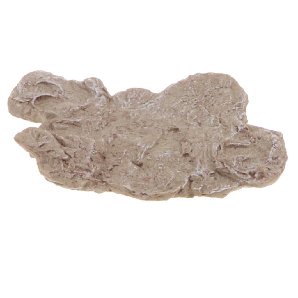 MYADDICTION 12.5X8Cm Jurassic Dinosaur Animal Model Base Platform Display Stand Army Sand Scene Accessories