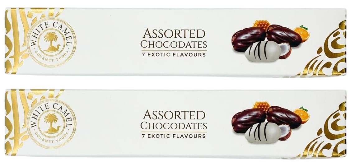 White Camel Assorted Chocodates, 7 Exotic Flavours, Gourmet