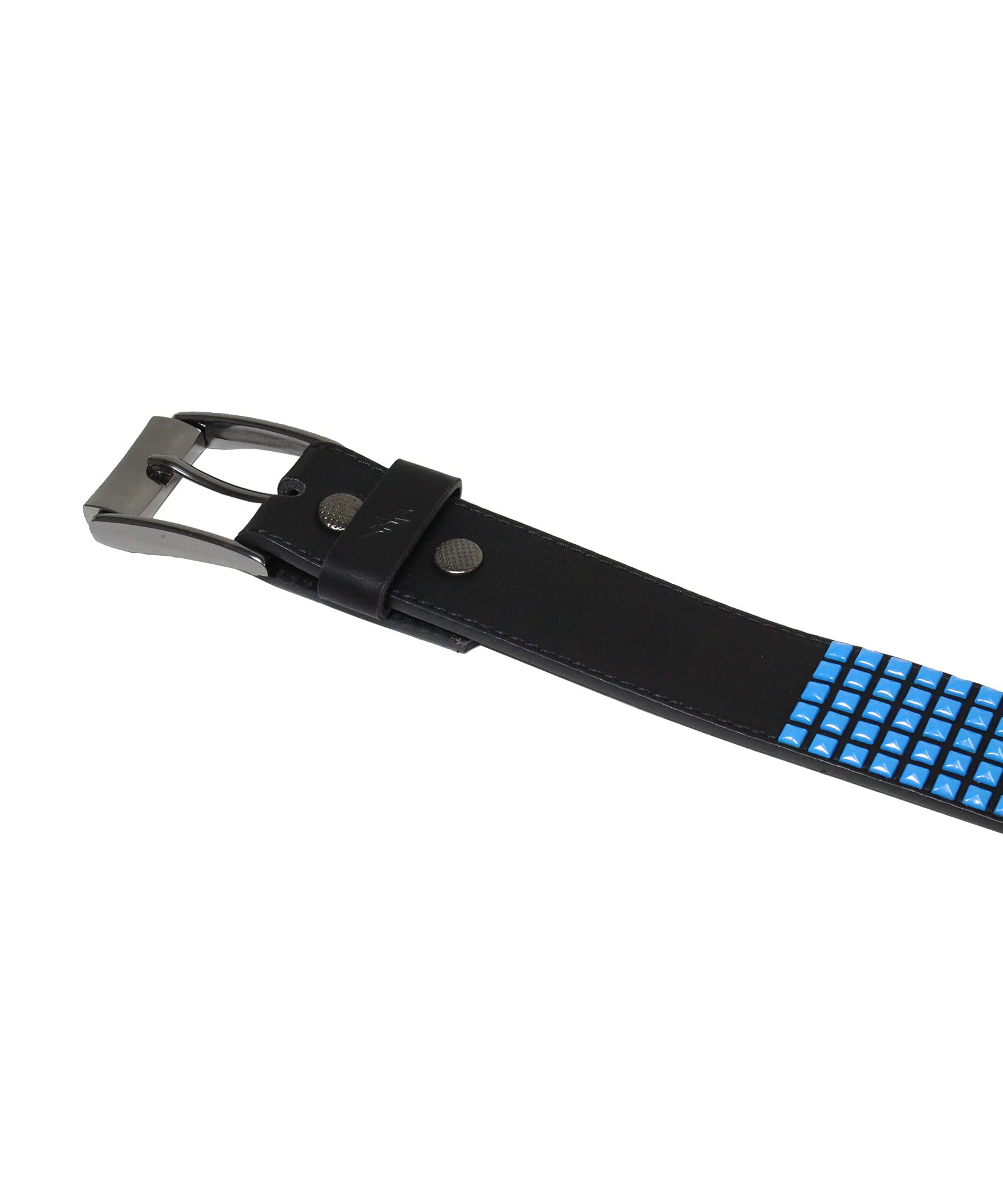 Lowlife Devoid Leather Belt in Black size 32