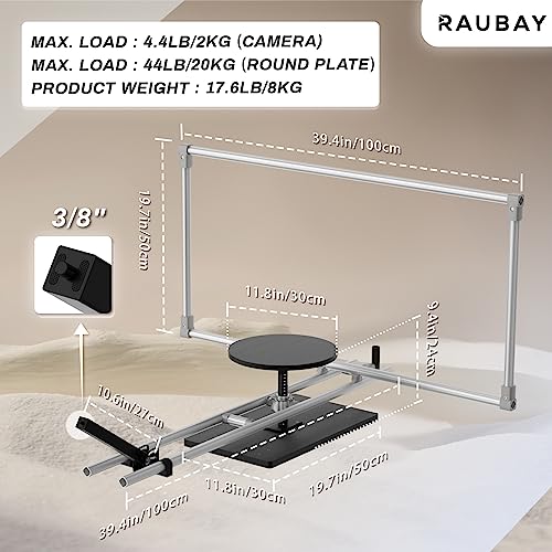 Professional Photography Turntable Motorized