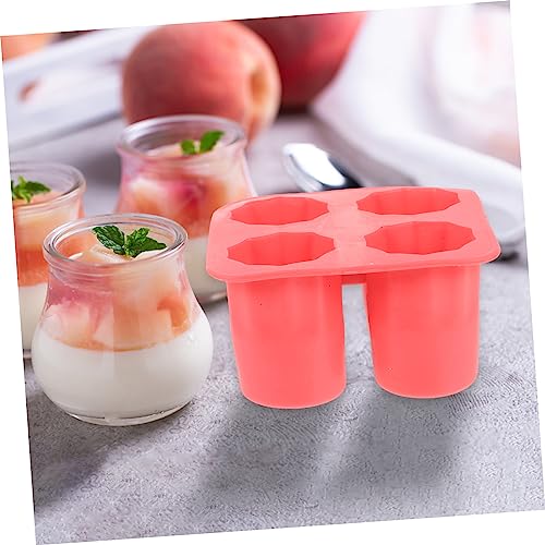 Molde para cubitos de hielo de silicona redondo miniatura 4