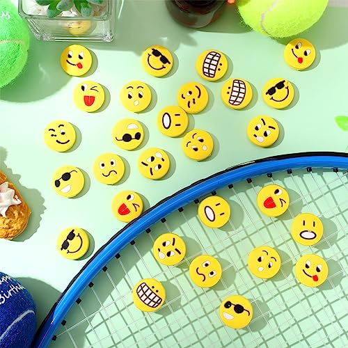 image for Jexine 30 Pcs Tennis Vibration Dampener Silicone Tennis Racket Dampene