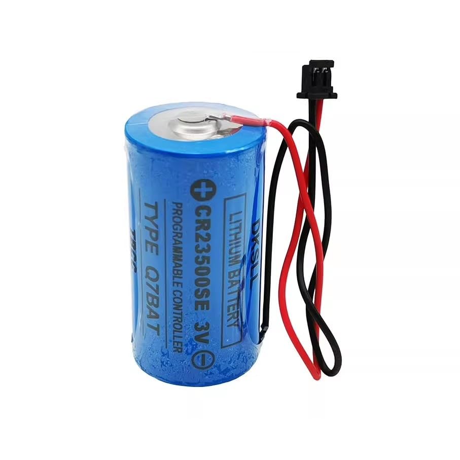 CR23500SE Q7BAT PLC Pile au lithium 3 V avec prise