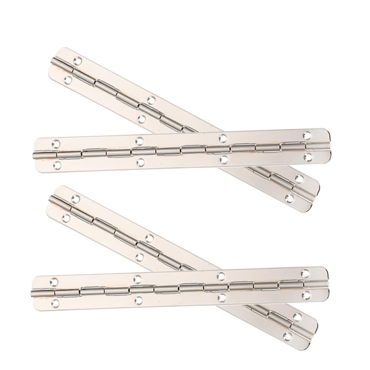 HEALEEP Long-Lasting Wooden Box Hinges Metal Piano Hinges Easy Installation for Jewelry Boxes