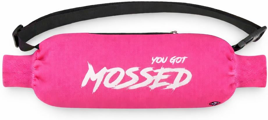 You Got Mossed Football Hand Warmer Pouch - Insulated Football Hand Muff with Secure Zipper Pocket & Adjustable Strap - Perfect for Football, Hiking, Camping & Outdoor Sports