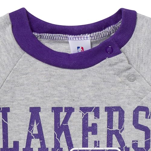Gerber Unisex Baby NBA Team Coverall, Los Angeles Lakers, 18 Months - image 2