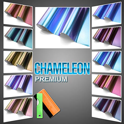 Chameleon Purple Purple Vinyl Wrap Sticker Decal Film Sheet - 4"X8" Sample #TOP2