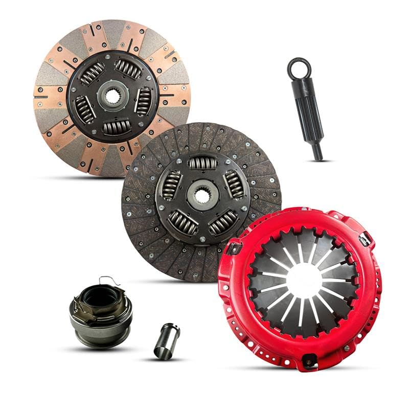 SOUTHEASTCLUTCH Clutch Kit and Sleeve HD Compatible with Toyota Tacoma, Tundra, FJ Cruiser 2005-2015, 4.0L V6, Heavy Duty Premium Stage 3