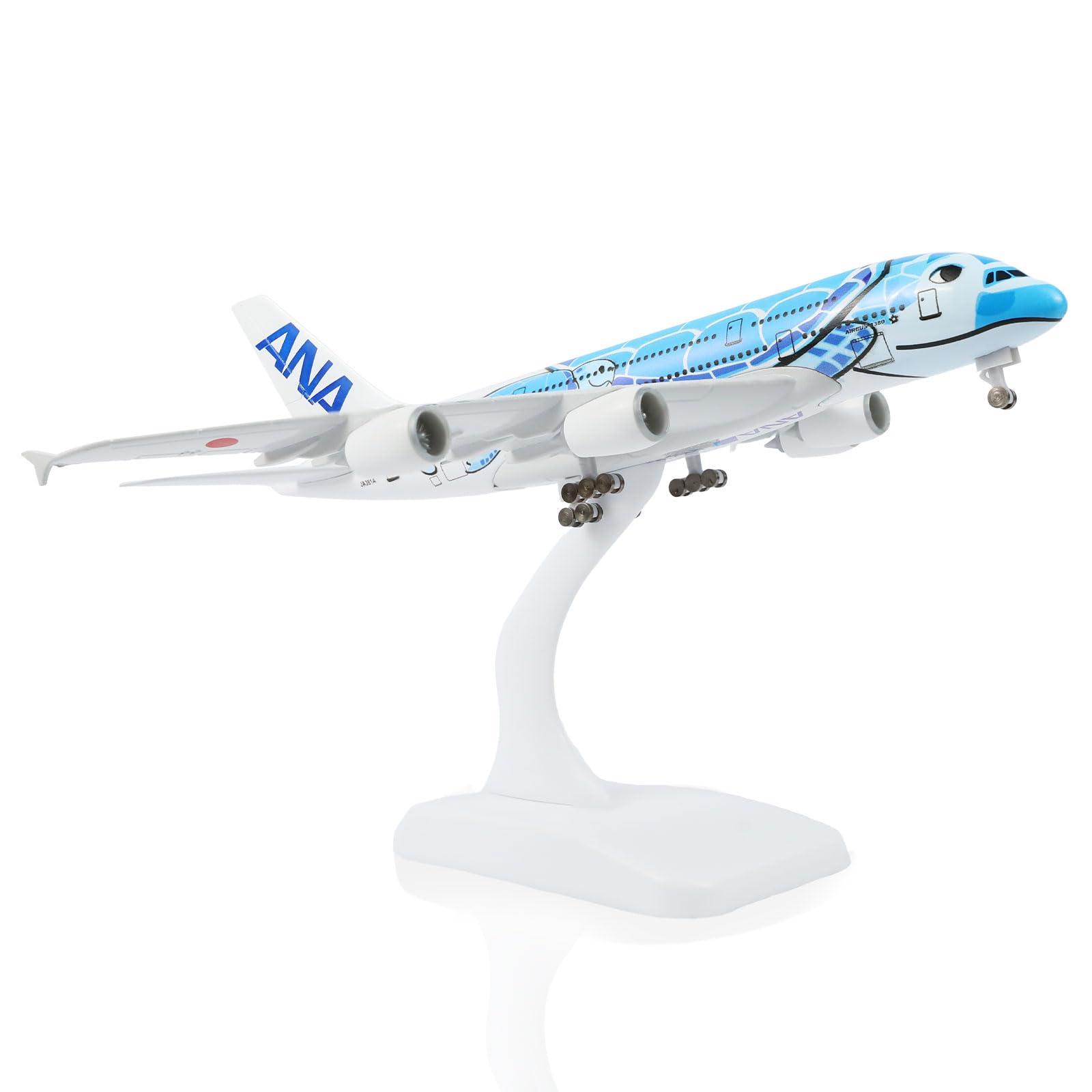 Amazon.co.jp: QIYUMOKE A380 1/300 ANAカラー ブルータートルスタイル
