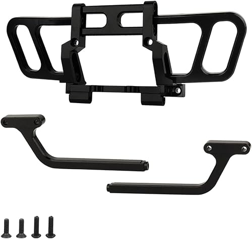 Miniatura 1 de Barra de parachoques delantero de metal para Axial Wraith Spawn 110 SCX10 RC Crawler Kit de accesorios de automóvil Piezas de actualización (negro)