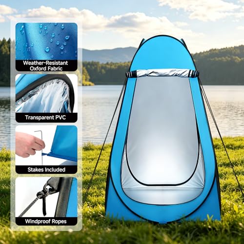 Carpa transparente pop up Oryxearth 40x40x60 in miniatura 4