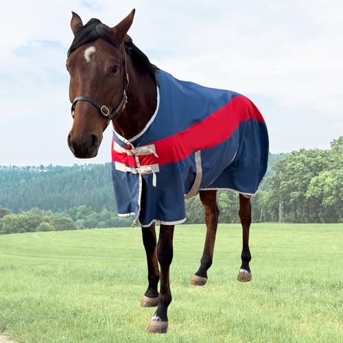 Image of Horse Turnout Blanket, Waterproof Medium Weight Winter Blanket for Horses