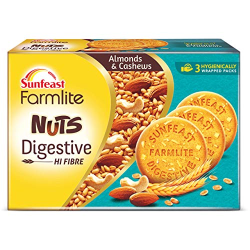 Sunfeast Farmlite Nuts Digestive 250g Sunfeast Farmlite Nuts Digestive 250g