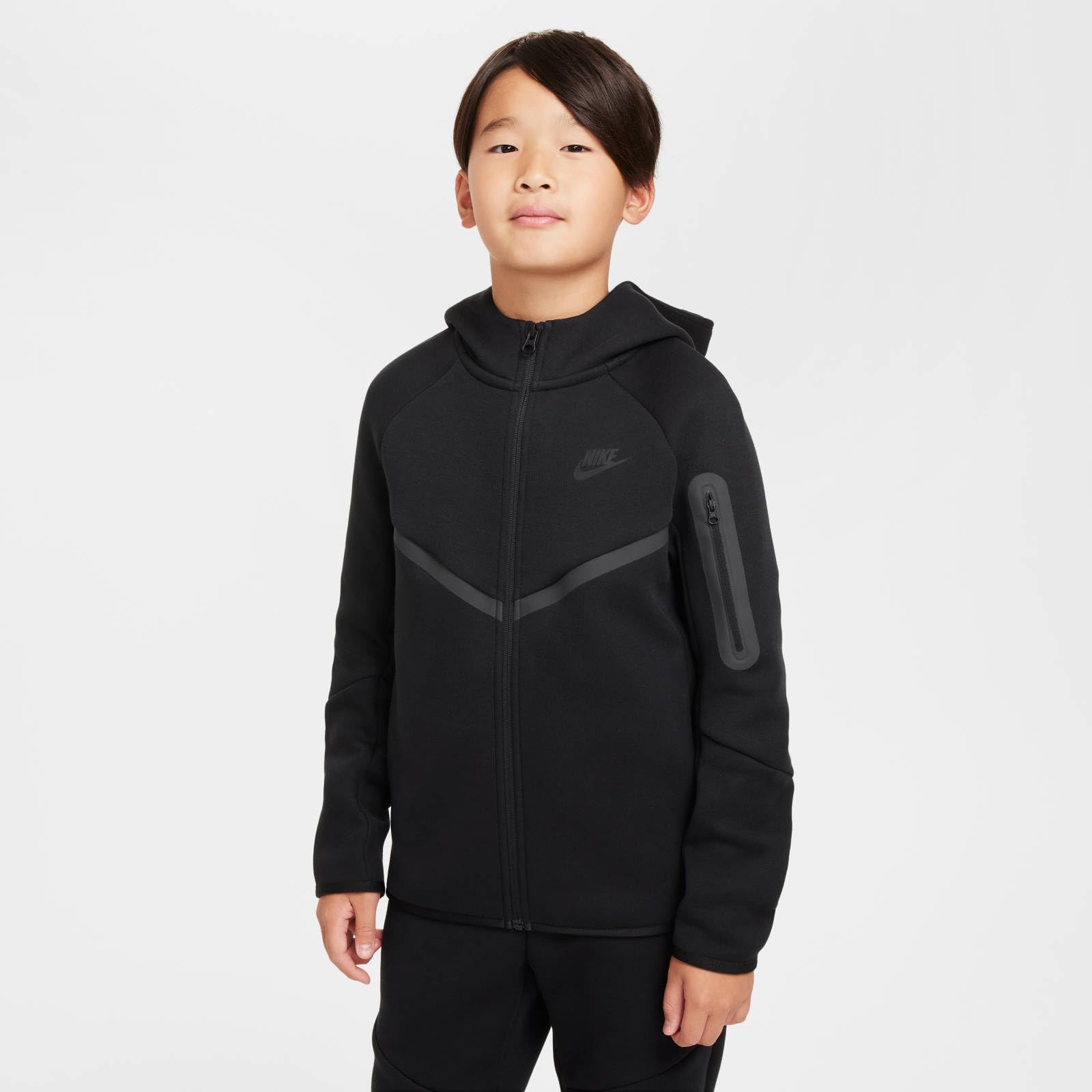 NIKE Nike Sportswear Tech Fleece Sudadera Con Capucha Con Cremallera Completa - Niño/A Jacket Niños (Pack de 1)