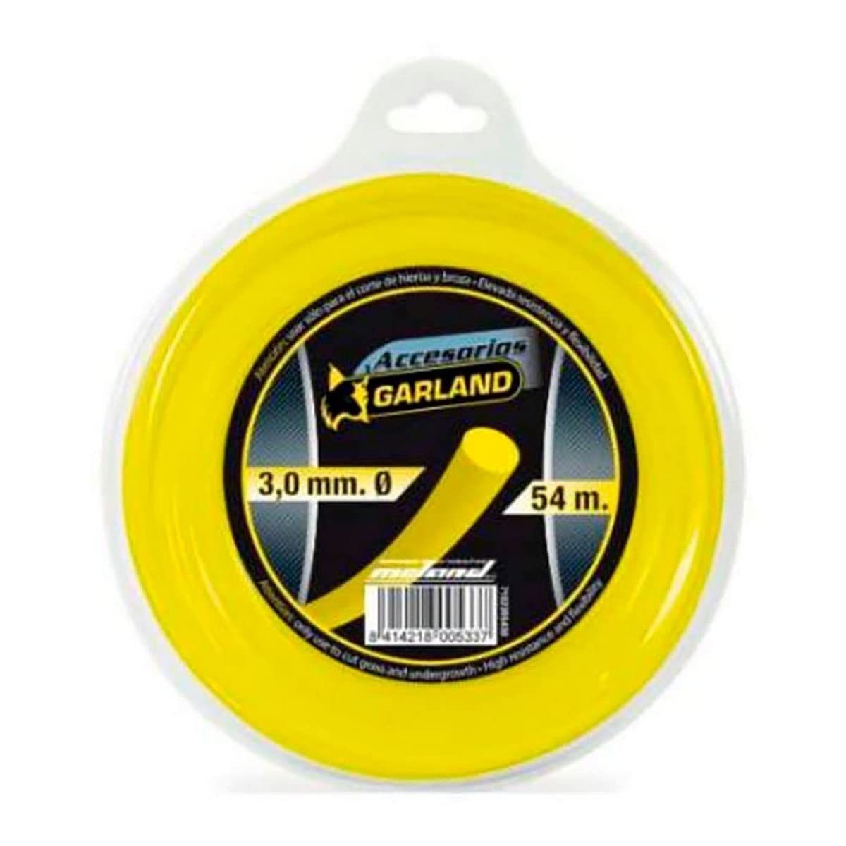 Garland 71023R5430 - Dispensador Nylon Redondo 54 m./3,0 mm. Ø para Desbrozadora