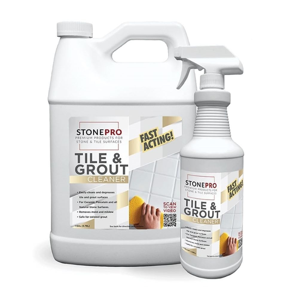 Stone Pro Tile & Grout Cleaner - Quart