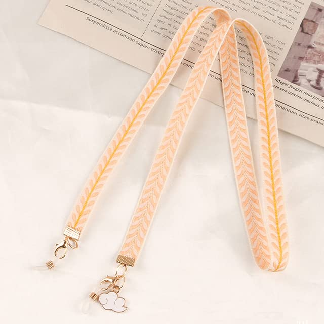 SOREZE SOREZE Cadena de Gafas Vintage para Mujer, máscara de Tela antipérdida, Cadena, cordón para Gafas de Sol, Soporte para Gafas, cordón para el Cuello, Regalo de joyería
