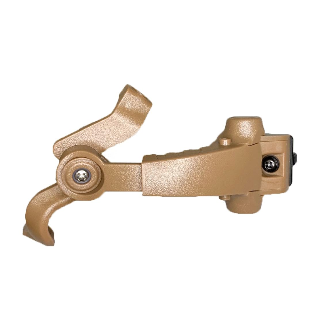 Rear Rail Attachment Kit Compatible with MLOK Helmet for Roger Tech EVO406 and Opsmen Earmor M31 & M32 Headsets