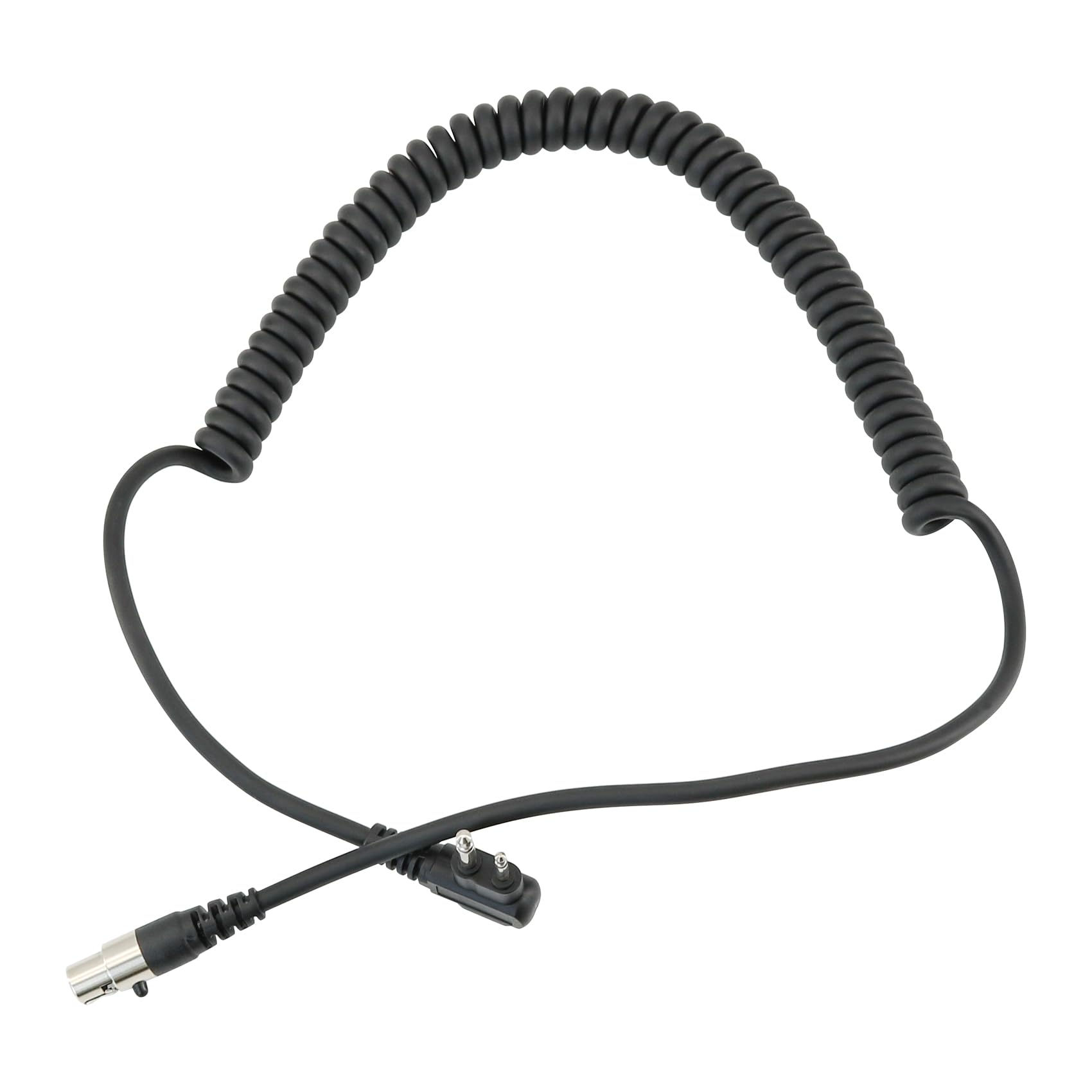 COMBATGEAR M-Plug 2 PIN to 5 Pin Cord Cable Compatible with Motorola Radios GP2000/GP2100 and HYT TC-500/TC-600/Headphones