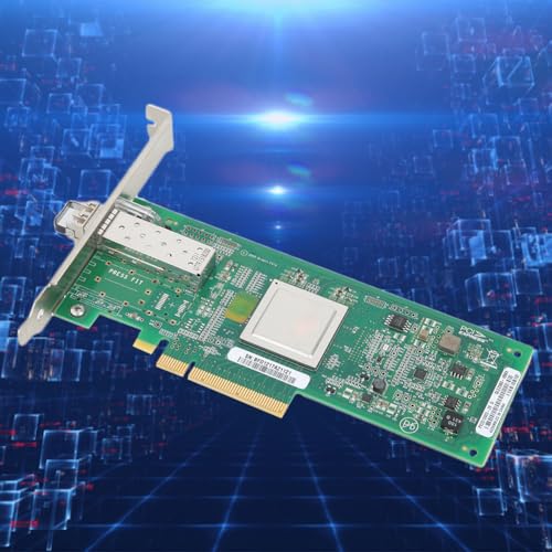 Carte QLE2560 8 Go à port unique avec module optique fibre