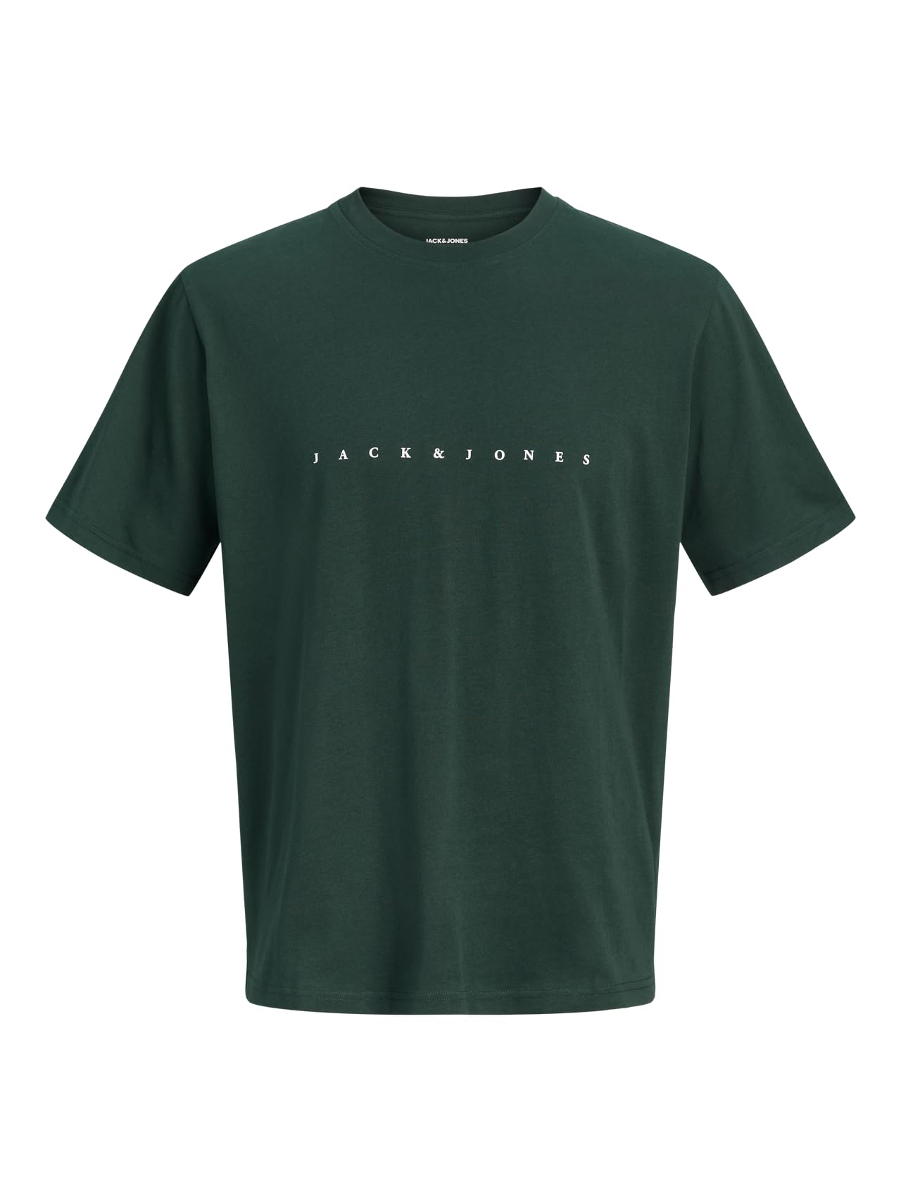 Jack & Jones Star Crew Neck T-Shirt, Scarab, Size L, Men