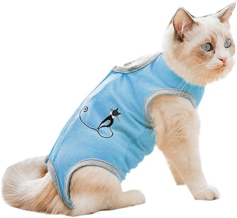 Amazon Com Coppthinktu Cat Recovery Suit For Abdominal Wounds Or Skin Diseases Breathable Cat Surgical Recovery Suit For Cats E Collar Alternative After Surgery Wear Anti Licking Wounds Pet Supplies Amazon Com Coppthinktu Cat Recovery Suit For Abdominal Wounds Or Skin Diseases Breathable Cat Surgical Recovery Suit For Cats E Collar Alternative After Surgery Wear Anti Licking Wounds Pet Supplies