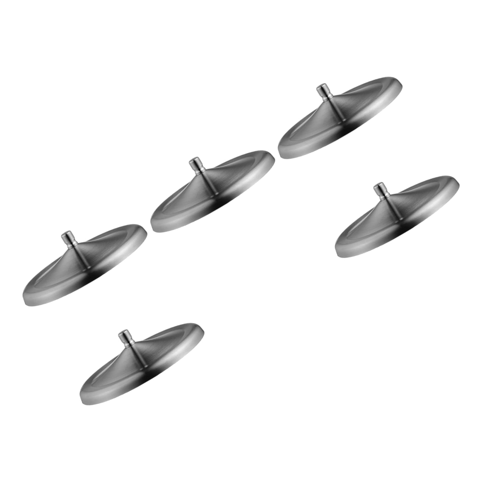 MALSSE 5Pcs for and Home Use Stainless Steel Mug Lid Shatterproof Easy Cleaning Compatibles with Most Cups Shatterproof Mug Lid