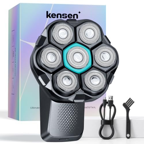 Image of kensen 7D Electric Head Shaver for Bald Men, Electric Razor for Men