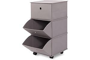 MULISOFT 3-Drawer Foldable Mini Dresser for Closet