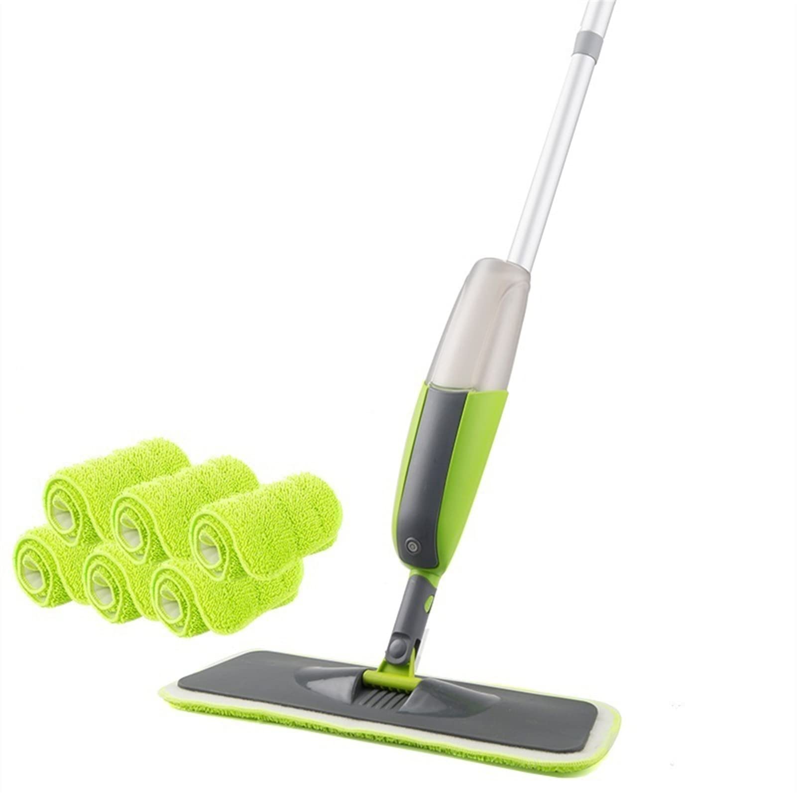 Fregona Spray MOP for limpiar piso con almohadillas de microfibra reutilizable 360 ​​° Rotación de mano MOP MOP MOP Limpieza de herramientas for la cocina for el hogar Piso de madera laminado de mader