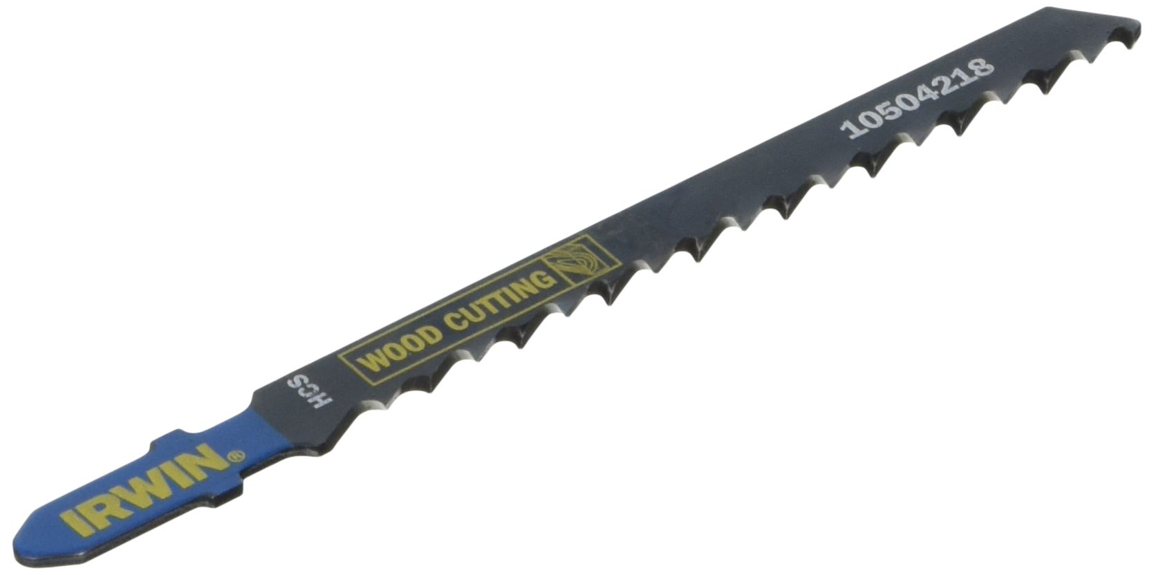 IRWIN 10504545 100 mm 6 TPI T-Shank T144D Standard Wood Cutting 