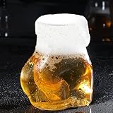 Unique Beer Glass Body Shaped Glass Cups - Sexy Transparent Glassware for Cocktails, Wine & Juices - Perfect for Parties & Home Decor, Great Gift Idea