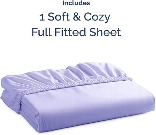 Miniatura 599 de King Fitted Bed Sheet - Bottom Single Fitted Sheet Only - Ultra-Soft Hotel Luxury Bedding w/ 8-16 Inch Deep Pockets - Breathable, Cooling & Wrinkle