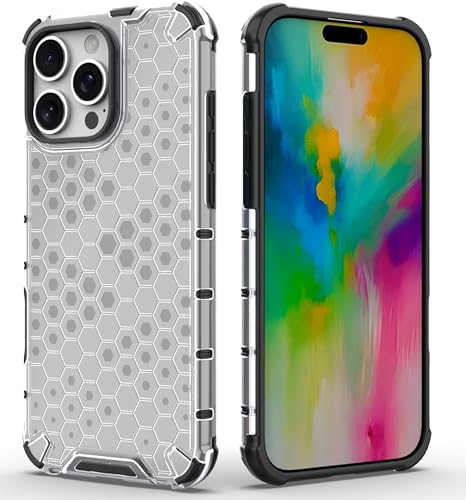 Image of Glasgow Back Case Cover Compatible with [ Apple iPhone 16 Pro Max ] (Stylish Design) - Transparent