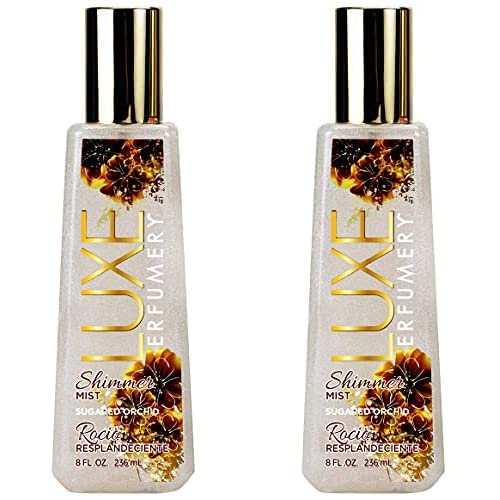Luxe Perfumery Shimmer Body Mist, Sugared Orchid, 8.0 fl