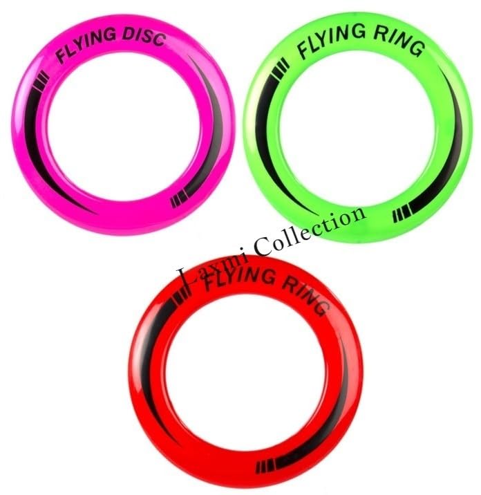 Laxmi Collection 3 Pcs Flying Ring Frisbee for Kids Boys Girls Birthday Return Gifts in Bulk Flyer Disc Toys (Multicolor) (Pack of 3) (B0CDSJ354X) Amazon Price History, Amazon Price Tracker