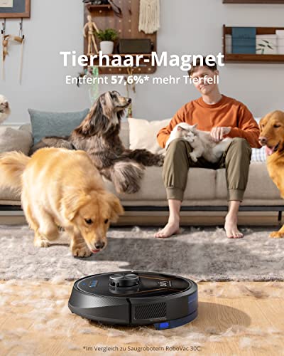 Eufy RoboVac X8 Saugroboter mit Wischfunktion für umfassende Reinigung