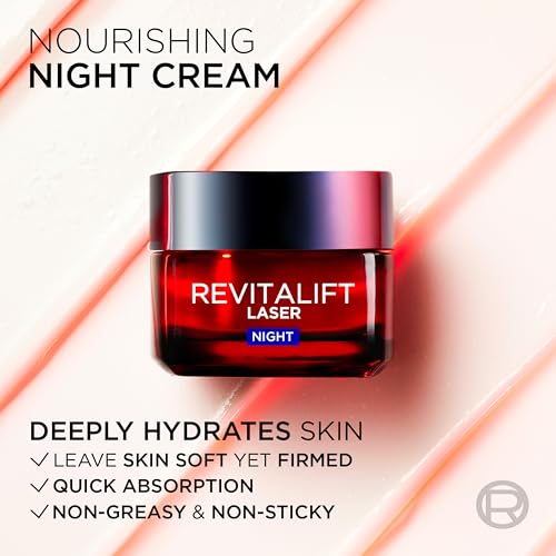 L'Oreal Paris Revitalift Laser Renew Night Cream, 1.7 Oz