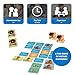 Wonder Forge Disney Moana Matching Game - Fun and Educational Memory Game for Boys and Girls Ages 3-5 - Featuring Moana and Maui - Toddler Learning Activity