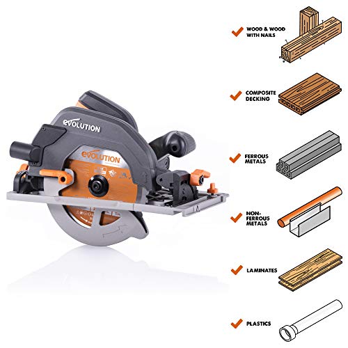 Evolution R185CCSX Multi-Material Circular Saw