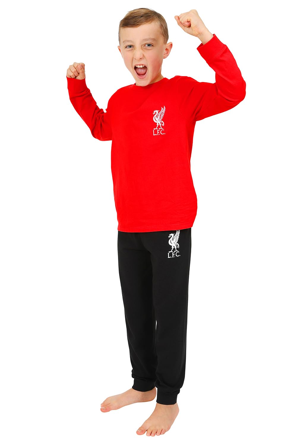 Boys Liverpool Football Club Long Red Cotton Pyjamas (15-16 Years)