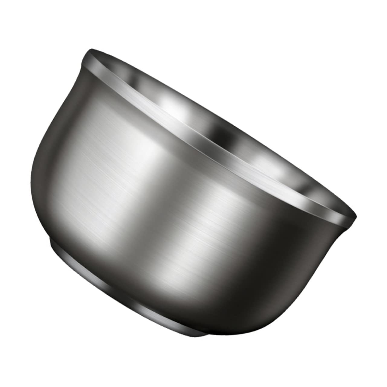 SOLUSTRE Stainless Steel Double Wall Rice Bowl Insulated Soup Bowl for Kitchen Supplies Easy to Clean Multi Functional Use for Rice Noodles and Salads Elegant Design