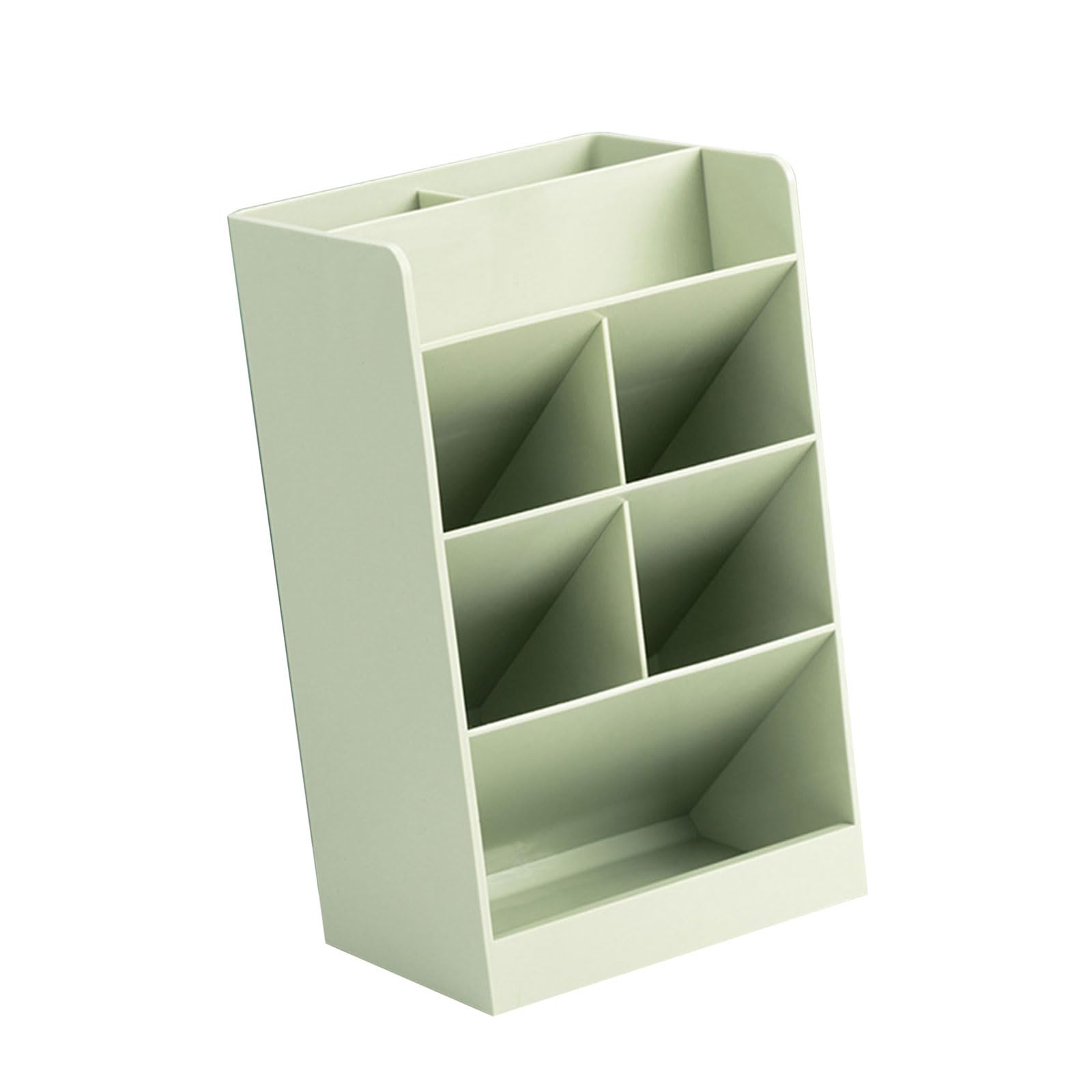 HDOYTXXM Desk Pen Pencil Brush Holder Home Desk Organizers Container Desktop Ornament Pencil Storage Shelf Makeup Brush