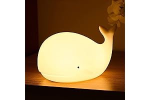 LOVERUIS Whale Night Light, A Cuddly Companion for Kids