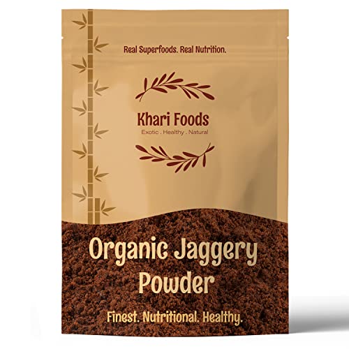 Khari Foods Pure Organic Jaggery Powder 1kg, Gur Powder, No Preservatives Guaranteed For Rs. 161 @ 60 %