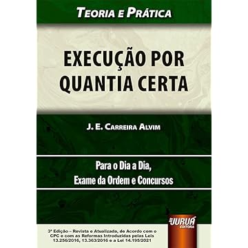 Capa do livro Execução por Quantia Certa - Teoria e Prática
